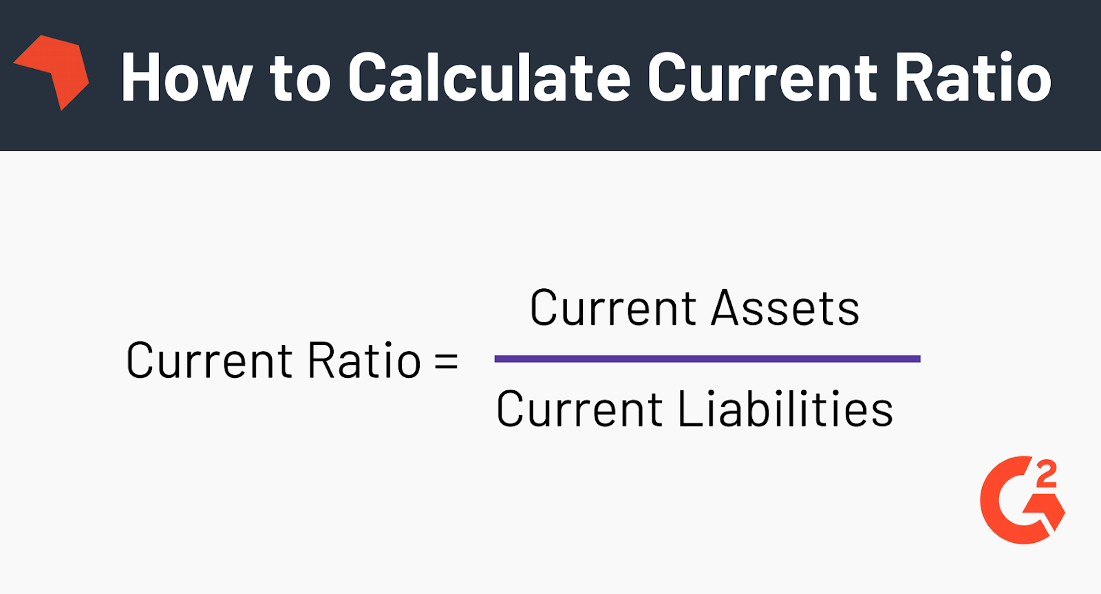 how to find current ratio